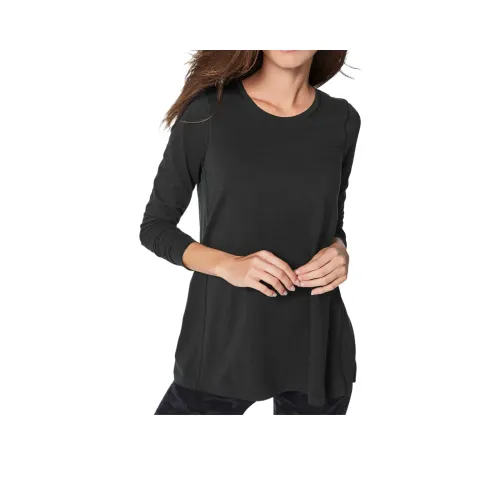 lululemon Pima T Рубашка Женская Черная