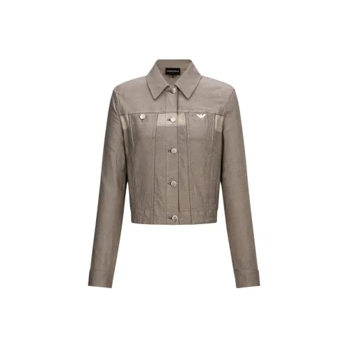 EMPORIO ARMANI Куртки и Пальто Женские Светло-Коричневый