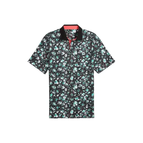 PUMA CLOUDSPUN Черная мужская гольф-одежда