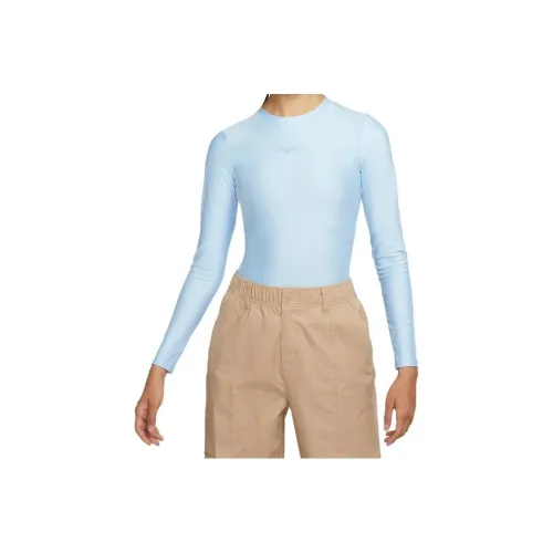 NIKE Синий Женские Боди