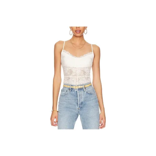 FREE PEOPLE Белые Женские Камисоли