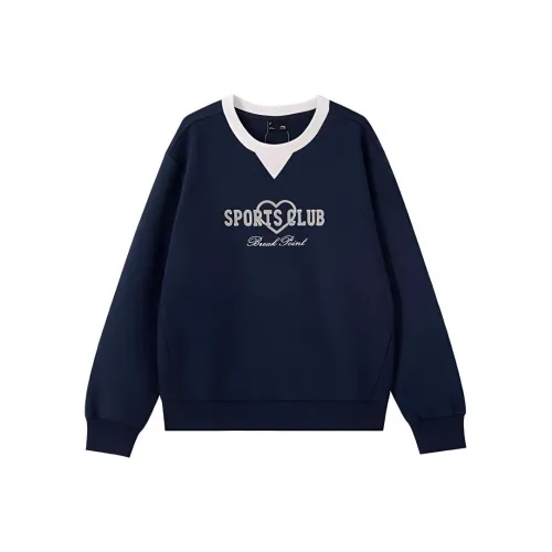 LINING Sports Trend Series Толстовка Женская Темно-Ирисовый Синий