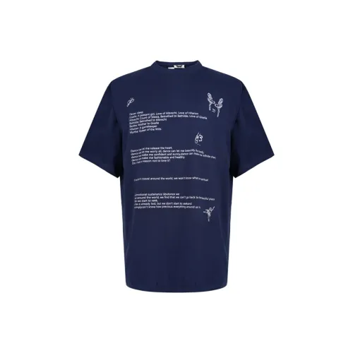 ELEVEN SLEEP T-Shirt Женская Темно-синий