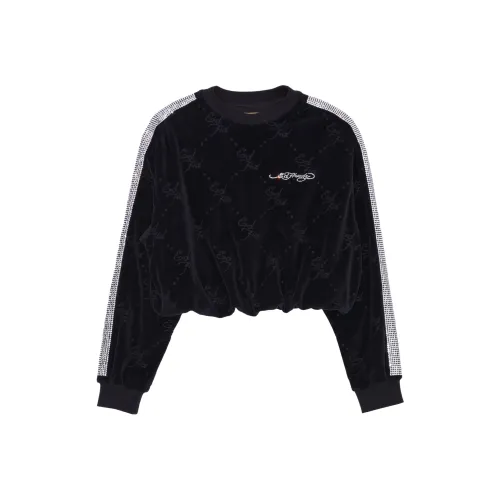 Ed Hardy Черные Женские Свитшоты