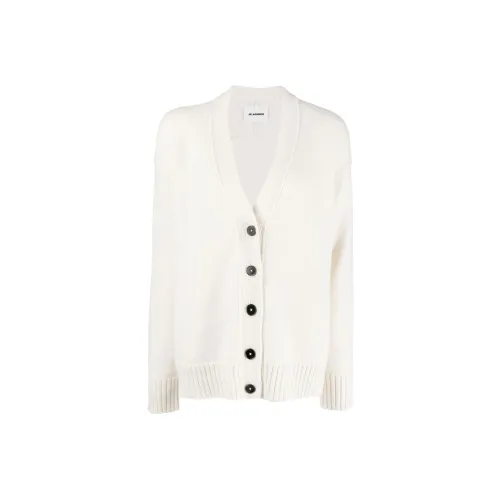 JIL SANDER Белый Женские Кашемировые Свитеры