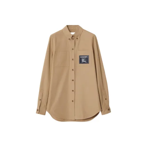 Burberry SS23 Рубашка Женская CAMEL