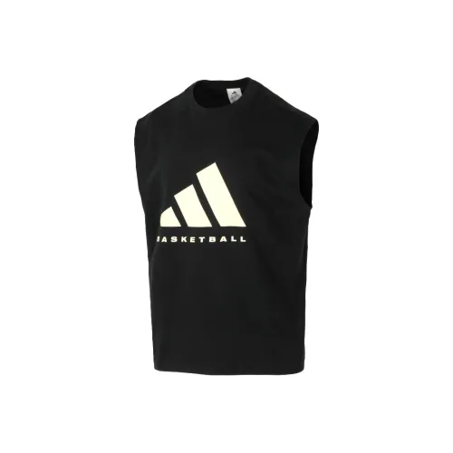 Adidas Баскетбольная Джерси Унисекс Черная