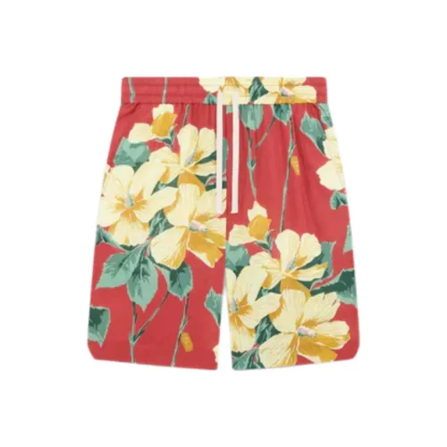 DROLE DE MONSIEUR Повседневные шорты Мужские Красные
