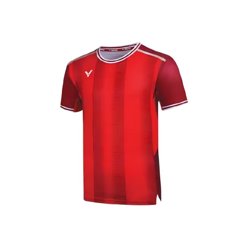 Victor Бадминтон Джерси Унисекс Острый Перец Красный