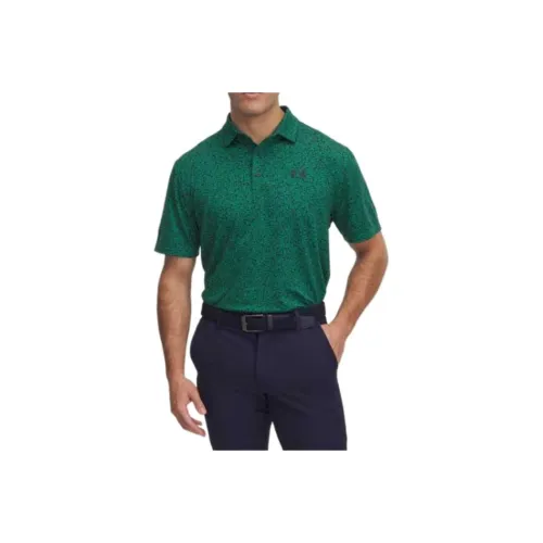 Under Armour Playoff 3,0 Гольф Одежда Мужская Зеленая