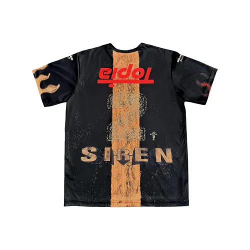 Travis Scott Travis Scott SS23 UTOPIA ограниченная серия Футбол Джерси Унисекс Черный