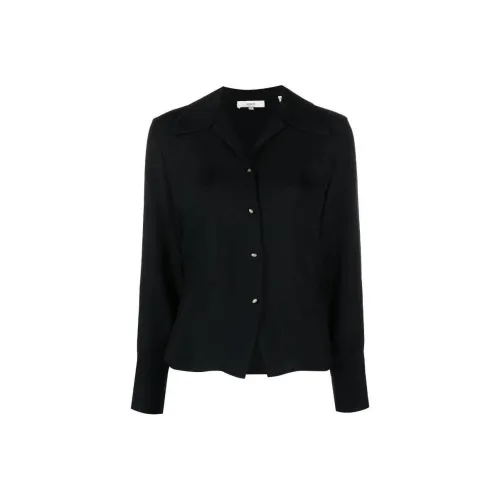 VINCE Черные Женские Рубашки
