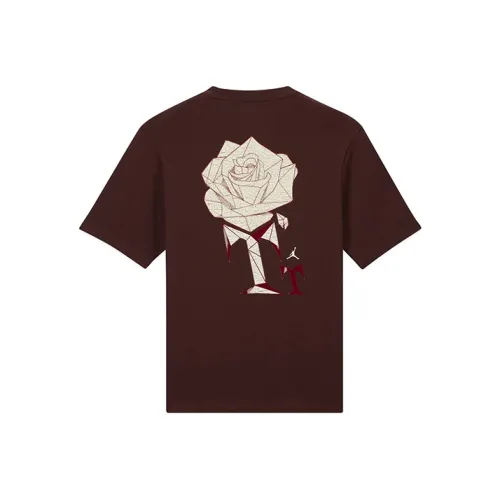 Джордан X Teyana Taylor Co серия T рубашка женские кофе