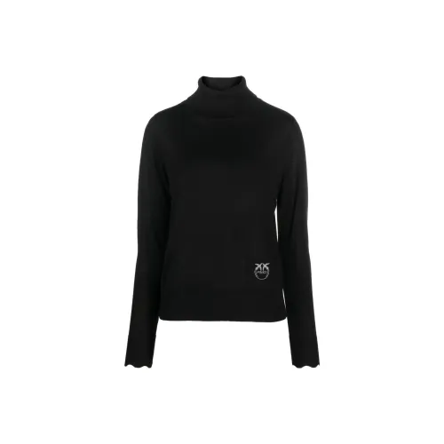 PINKO Черный Женские Кашемировые Свитеры