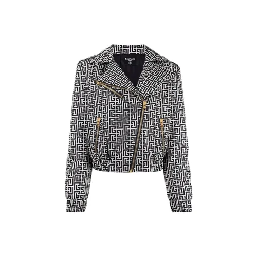 BALMAIN Черные Женские Куртки