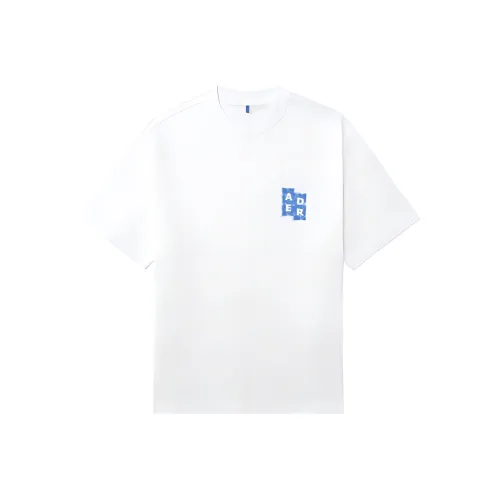 ADER ERROR SS25 Стандартная T-рубашка Женская Белая