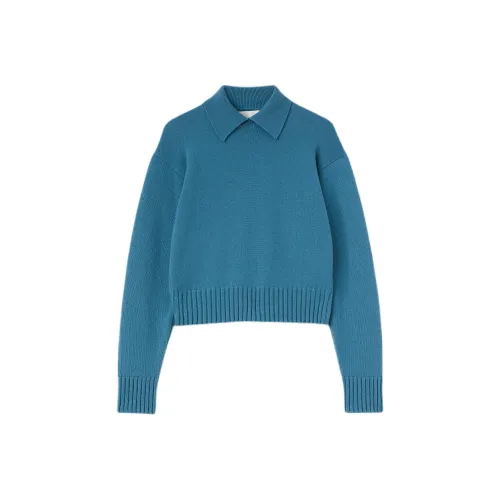 JIL SANDER Синий Женские кашемировые свитеры