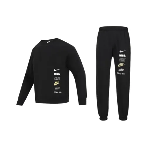 Nike Толстовка Комплект Унисекс Черный