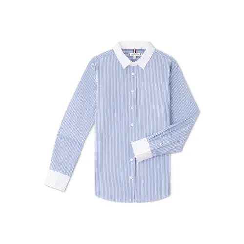Tommy Hilfiger Рубашка Женская Синие Полосы