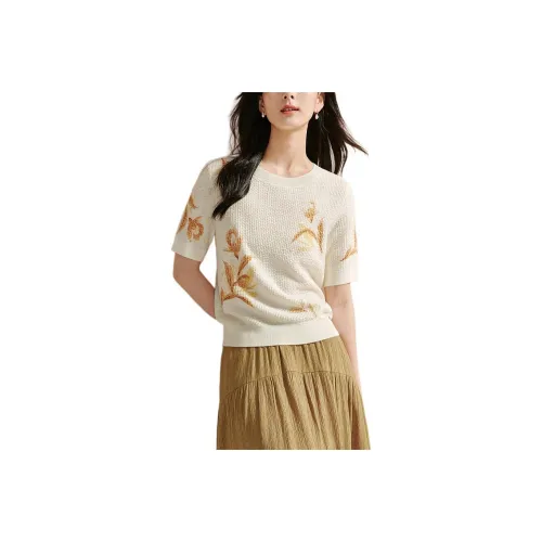 Inman Абрикос Женские Трикотаж