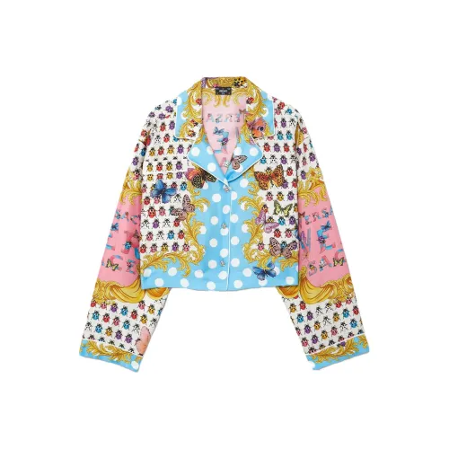 VERSACE Синие Женские Рубашки