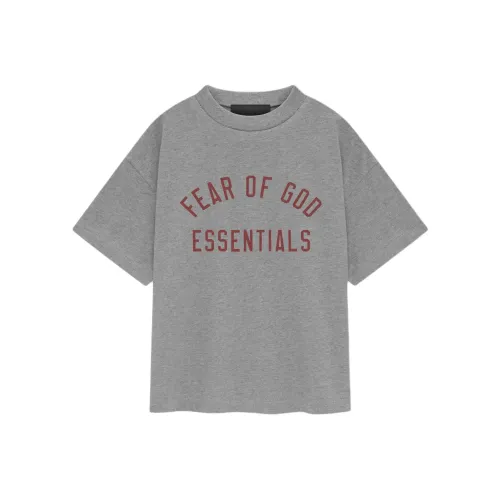 Fear Of God Essentials Рукав с спущенным плечом T-рубашка Женская Heather Темный Heather