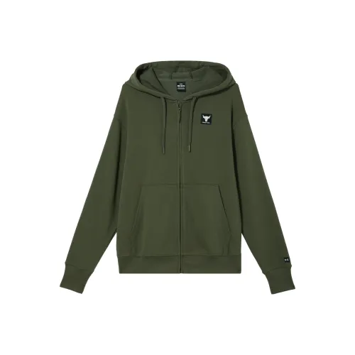 Under Armour Джонсон Зеленый Женские Свитшоты