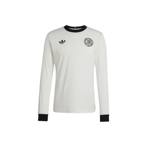 Adidas Originals ANNIVERSARY SS25 Футболка Мужская Белая Черная