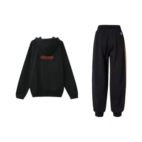 Adidas Originals BIG TRF HOODIE Комплект Свитшот Мужской Черный