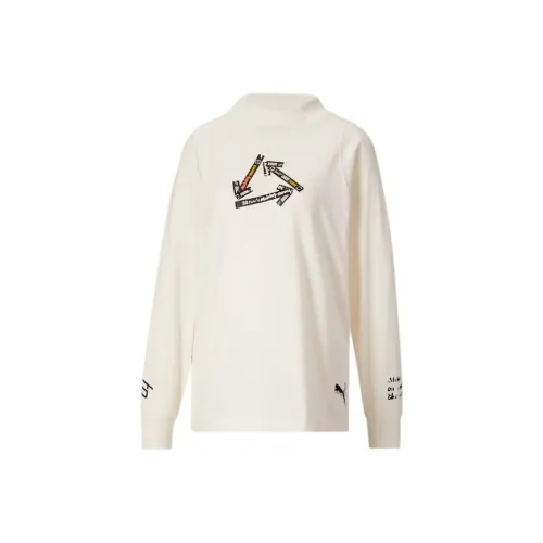 PUMA STEWIE x REINTRODUCE Белый Женские Свитшоты