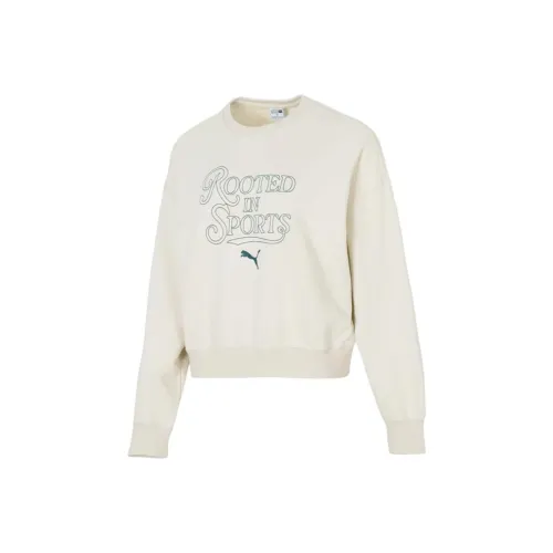 PUMA Sports Life Collection FW24 Толстовка Женская Экрю