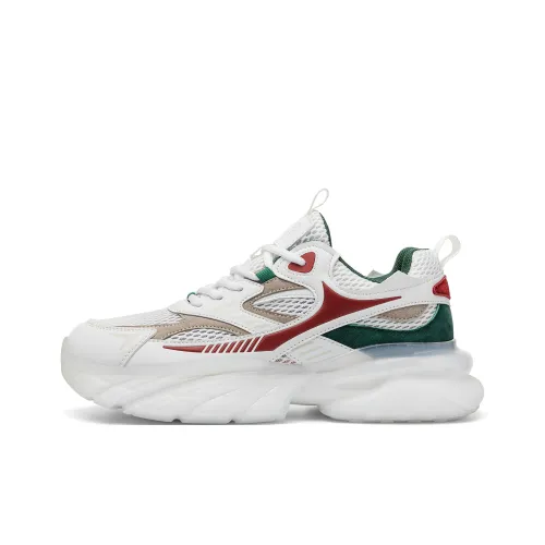 JEEP SPIRIT Низкий топ массивные кроссовки мужской Magma красный