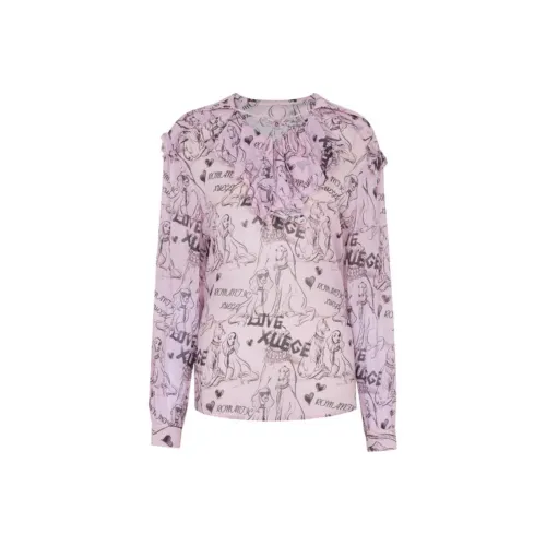 XG Письмо flower Женские Рубашки