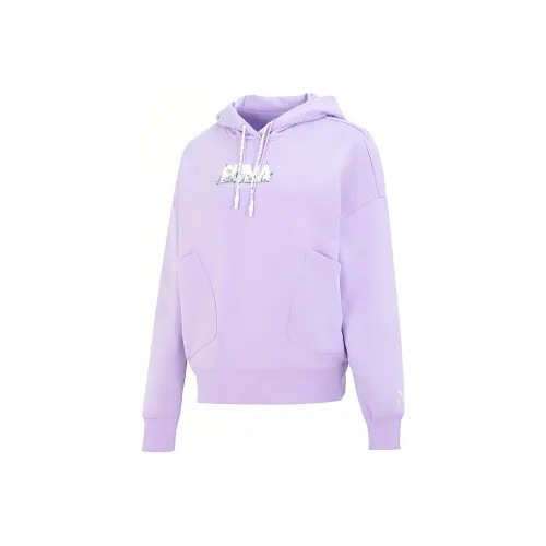 PUMA Фиолетовый Женские Свитшоты