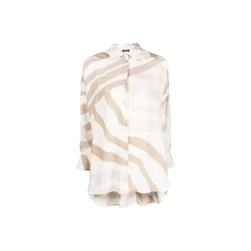 KITON Светло-бежевые Женские Рубашки