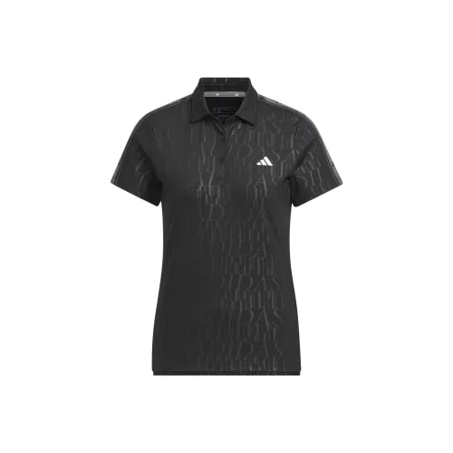Adidas HEAT.RDY Debossed Polo Polo Женские Черный