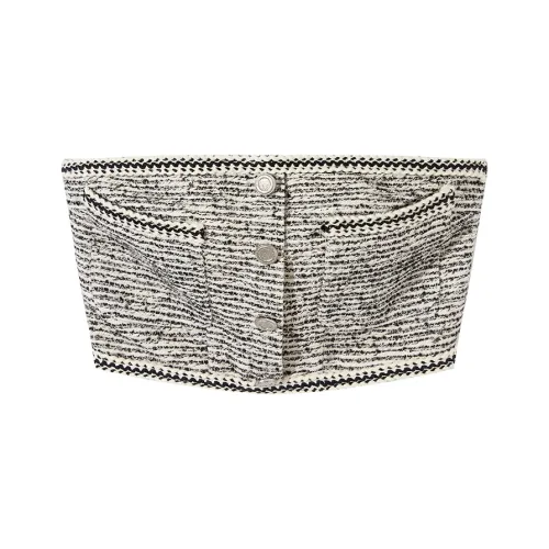 Ouyang Женские топы без бретелек