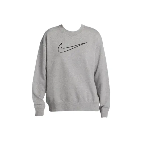NIKE Серые Женские Свитшоты