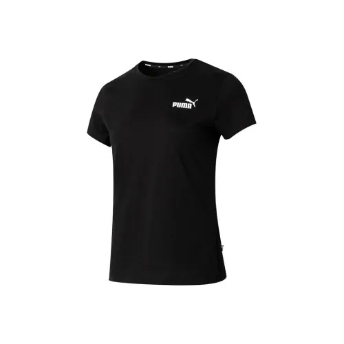 PUMA Глубокий черный Женские футболки