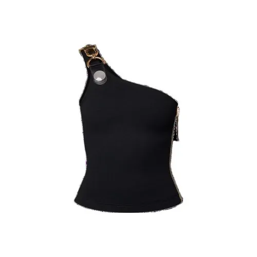 LOUIS VUITTON FW23 Топ на бретелях Женский Черный