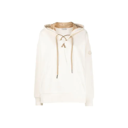 Moncler Экрю Женские Свитшоты