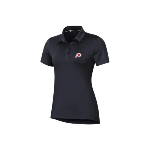 Under Armour COLLEGIATE Черные Женские Поло