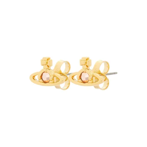 Vivienne Westwood Brass Earrings Женские Золото