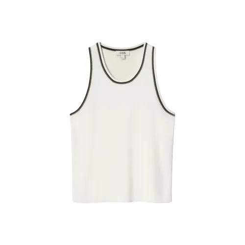 COS Белый Мужской Топы без рукавов