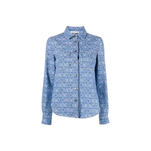 MOSCHINO Синие Женские Рубашки
