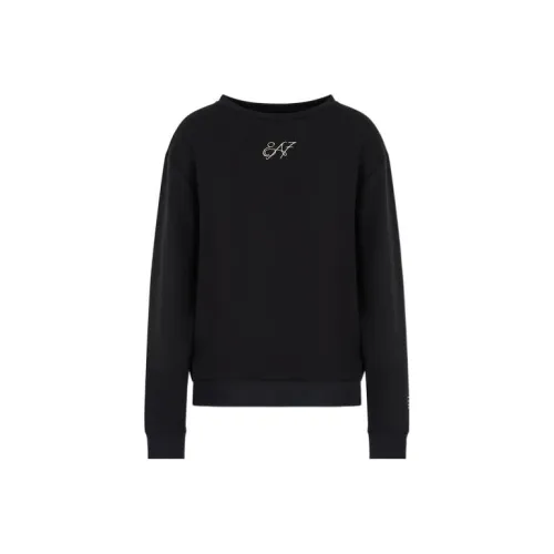 EMPORIO ARMANI Черные Женские Свитшоты