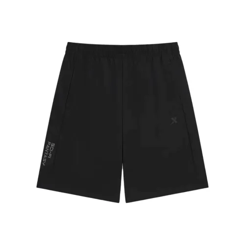 XTEP Sports Life Collection Глубокий Черный Мужские Повседневные Шорты