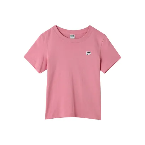 PUMA Светло-розовые Женские Футболки