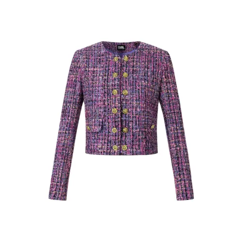 KARL LAGERFELD Куртки и Пальто Женские Фиолетовые