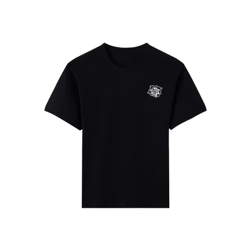 TEME Рукав с оборванным плечом T-рубашка Женская Черная